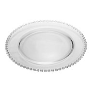 Prato Raso 28cm Pearl de Cristal Ecologico